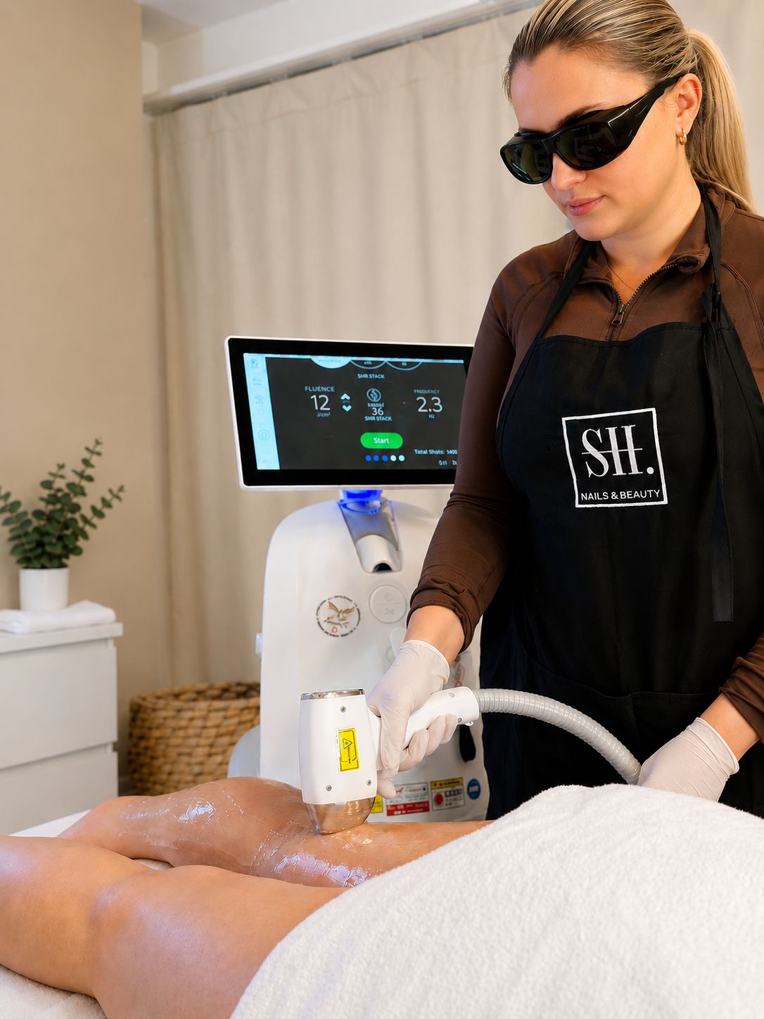 Laserbehandlung SH Nails & Beauty