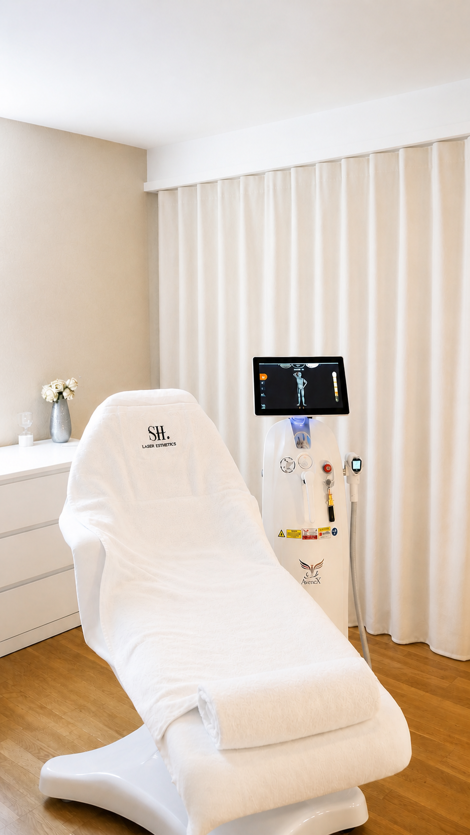 Laser Behandlungsraum