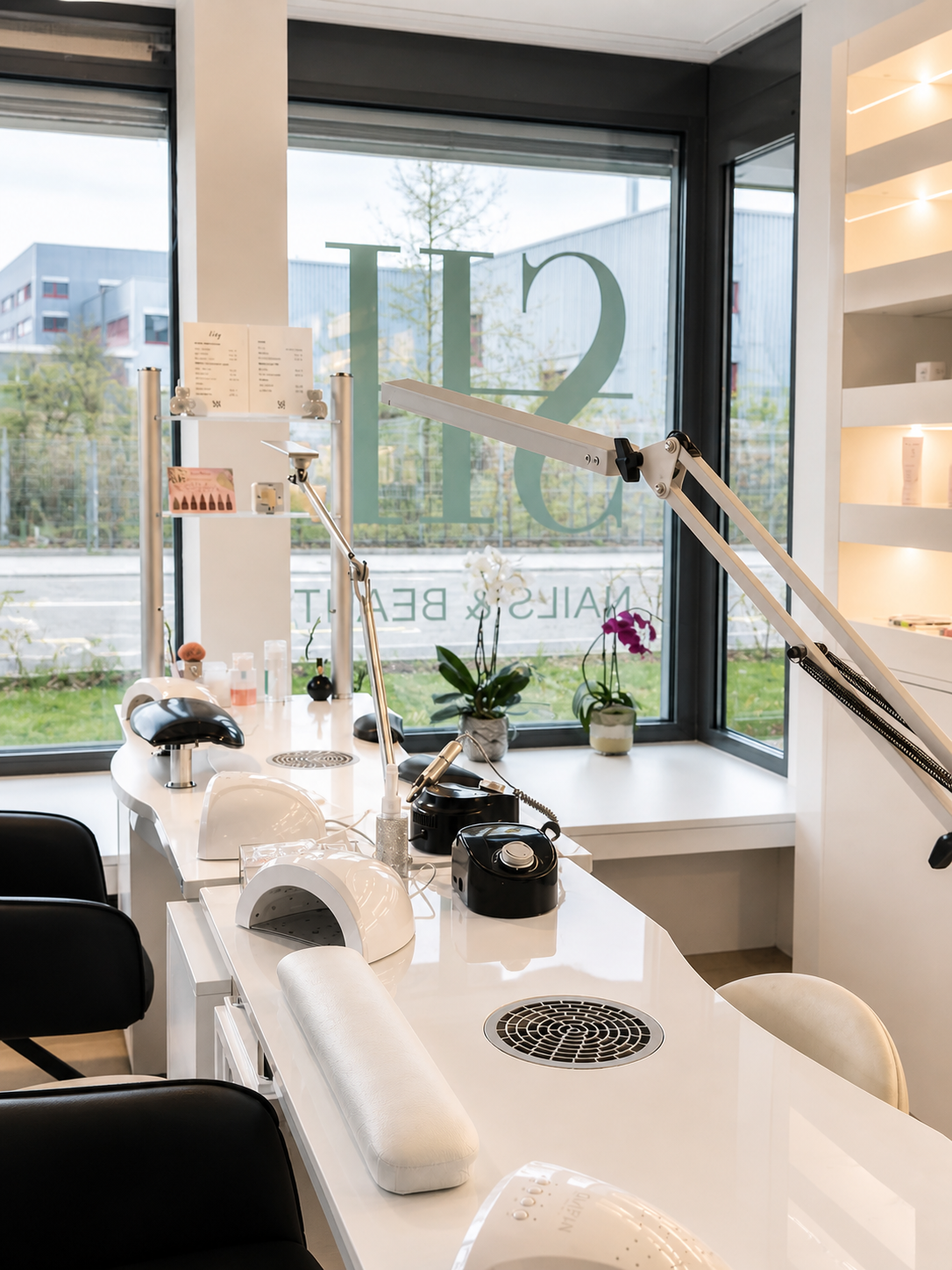 SH Nails & Beauty Studio Arbeitsplatz
